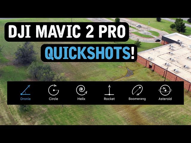DJI Mavic 2 Pro / QUICKSHOTS (Tutorial)