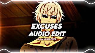 💙-EXCUSES- AP DHILLON (edit audio) Resimi