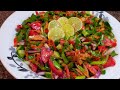 سلطة خضراء بتتبيله تحفه فاتحه للشهيه