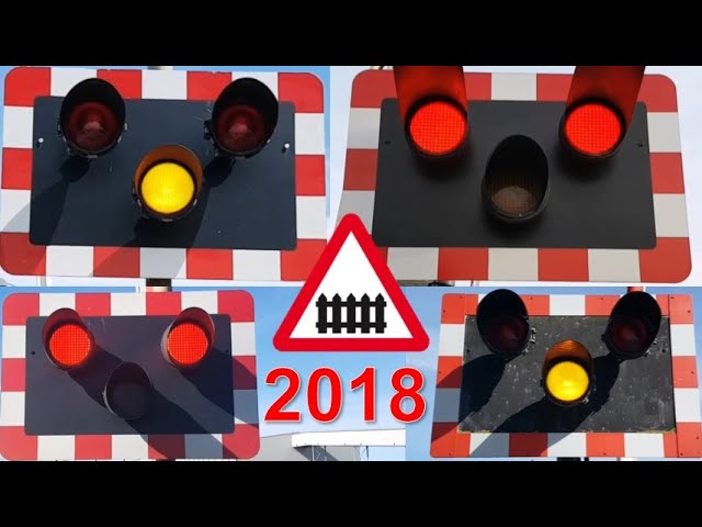 Uk Level Crossings 18 Youtube