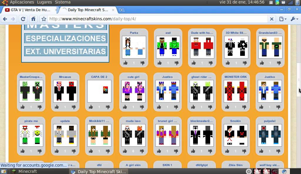 Como descargar un skin para minecraft 1.5.2 - YouTube