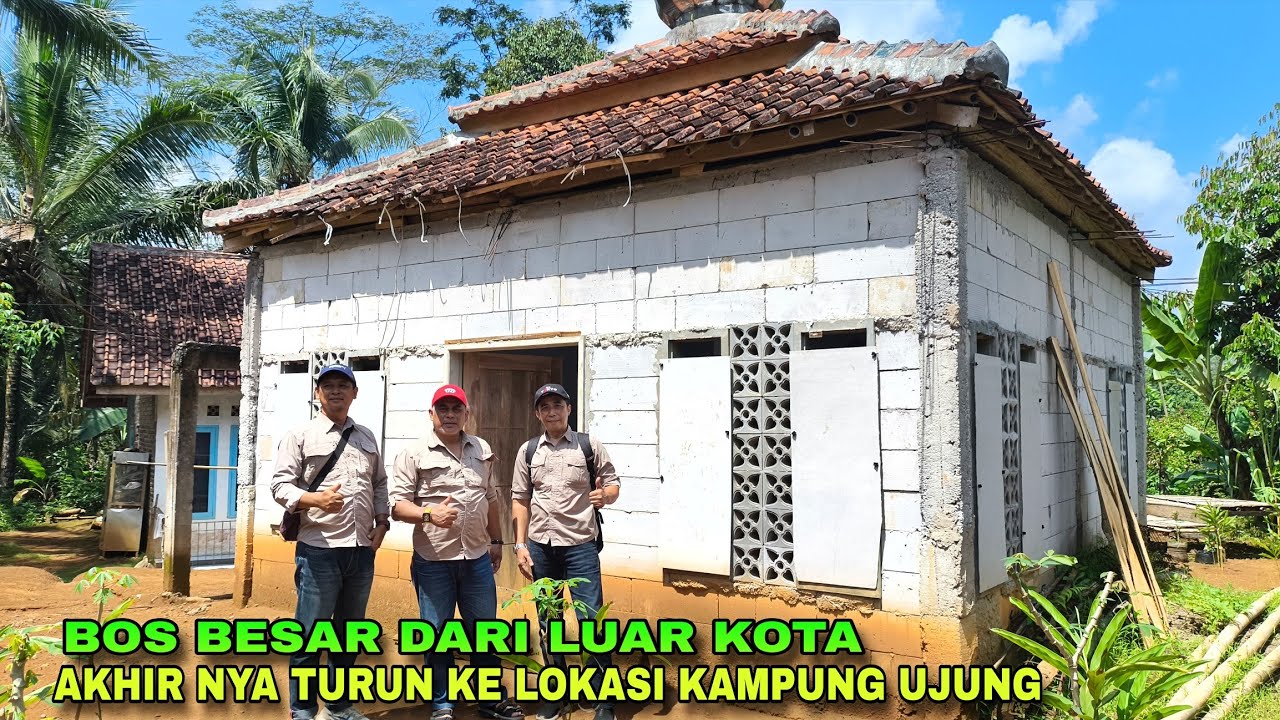 BIKIN KAGET.BOS BESAR DARI KOTA TURUN KE UJUNG KAMPUNG DEKAT HUTAN