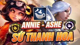 LEO RANK THẦN TỐC VỚI ĐỘI HÌNH ASHE - ANNIE SỨ THANH HOA KHẮC CHẾ KAYN THIÊN CUNG