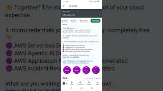 AWS Releases 4 FREE Micro credentials NO Subscription Needed