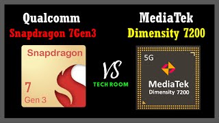 Dimensity 7200 VS Snapdragon 7 Gen 3 | Which is best⚡| Snapdragon 7 Gen 3 Vs Dimensity 7200