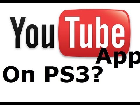 How to get youtube PlayStation 3 app Europe (PS3)
