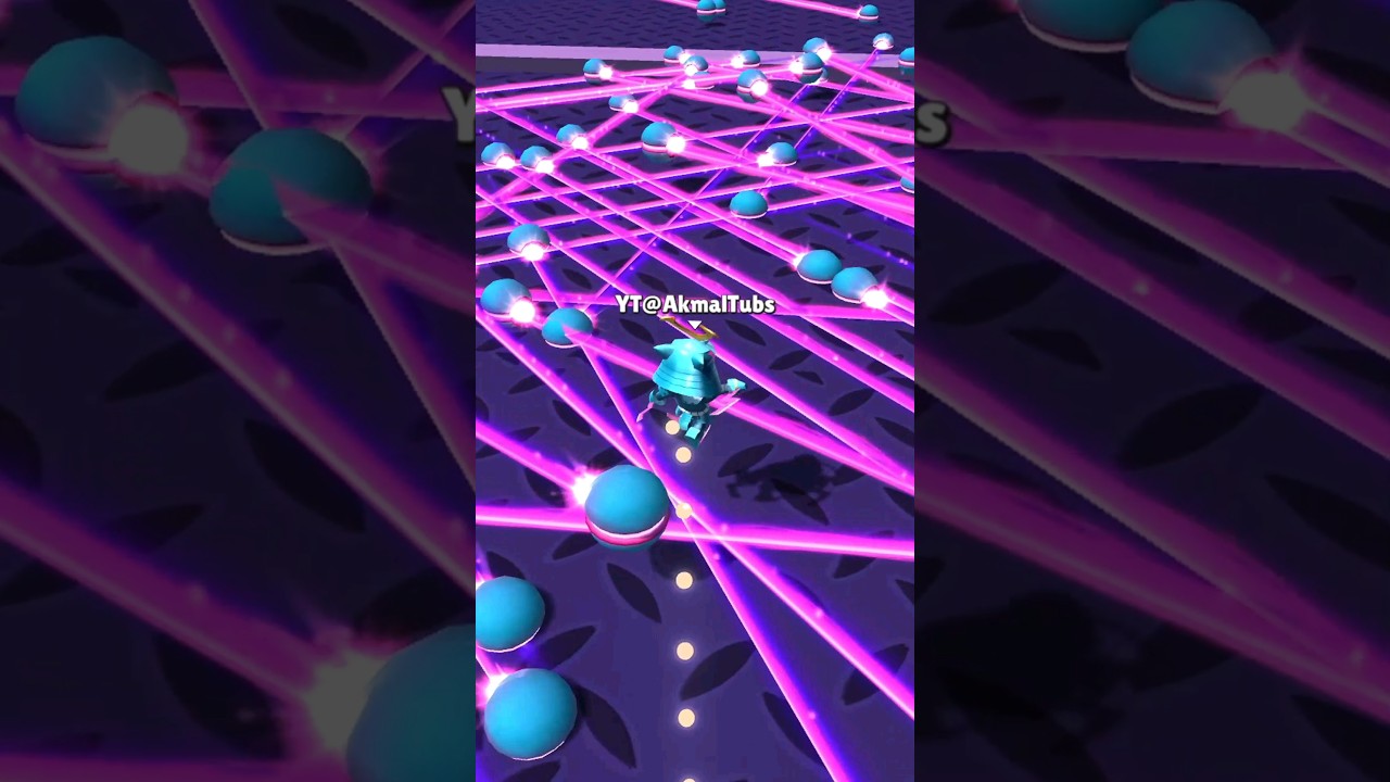 Epic Moment Use IQ 200+ for Finish Impossible Lasers Map Stumble Guys 