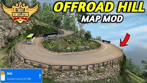 Map Mod Bussid 4.2 - Dangerous Mountain Offroad Map Mod For Bus Simulator Indonesia।Bussid Mod Map
