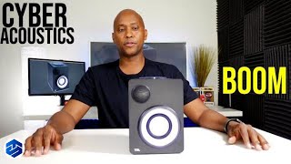 Cyber Acoustics Dot BOOM Speaker for Amazon Echo 2 Generation