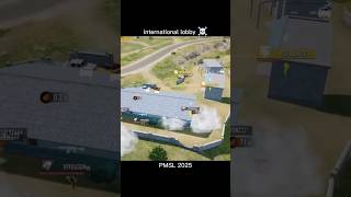 PMSL 2025 | INTERNATIONAL LOBBY #bgmi #viral #shorts #gaming #esports