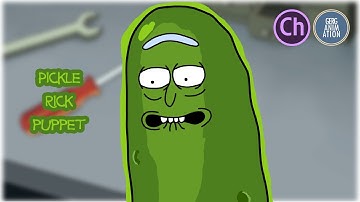 Pickle Rick Adobe Character Animator Puppet Tutorial - Rick and Morty Puppet