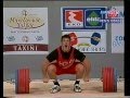 2002 World Weightlifting 105 Kg Clean and Jerk