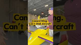 Tail Of Aircraft At The Front? Canard Wing.