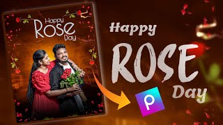 rose day photo editing | happy rose day photo | happy rose day photo editing picsart | #editing screenshot 3
