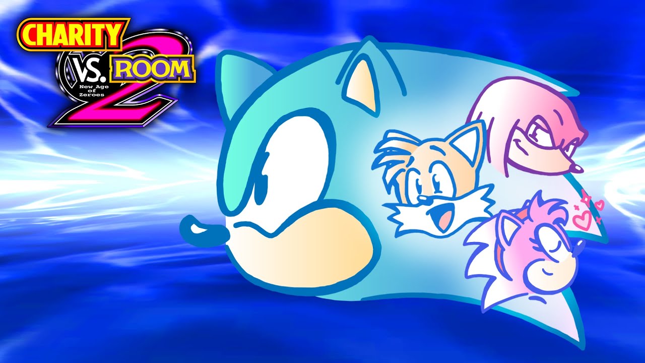 SomecallmeJohnny vs. David The Lurker | Sonic Origins Race (w/Bad Sonic FanFic) - Charity vs. Room 2