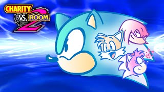 SomecallmeJohnny vs. David The Lurker | Sonic Origins Race (w/Bad Sonic FanFic) - Charity vs. Room 2