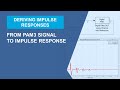 Deriving the Impulse Response using Cross-Correlation