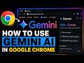 How to Use Gemini AI in Google Chrome Browser 2026 | Ask Gemini Feature