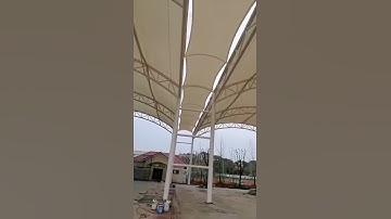 Arch Type Tensile shade structure