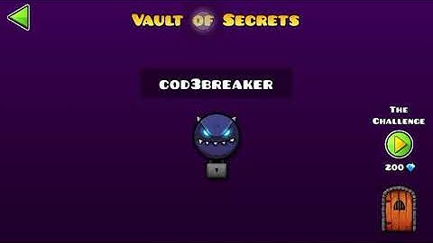 I don’t know how to get cod3breaker code on geometry dash.......