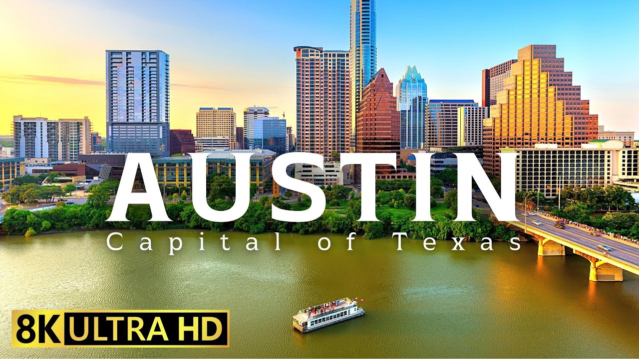 Austin, Texas 8K Video Ultra HD 120 FPS (Capital of Texas) 8K TV Test Video