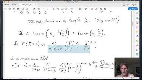 Ch02-7 The Poisson Distribution (Part 1)