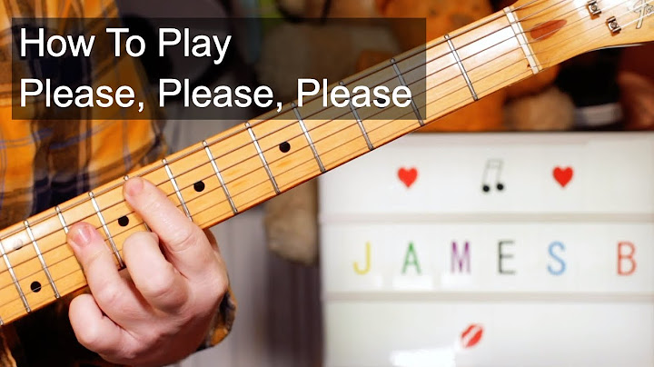 Please,Please,Please Guitar version - Guitar performance video thumbnail