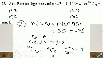KCET MATHS 2021 Solutions PART-2