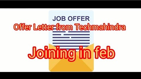 Tech Mahindra Offer Letters Released! | Joining Date & Updates