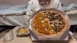 Volgl Young Pizza (Honeybee) , Little Gimbap, Buljajangmyeon, Kimchi Pasta Mukbang