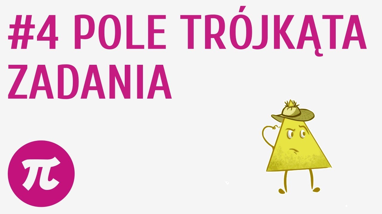 Pole trójkąta - zadania #4 [ Pola figur ]