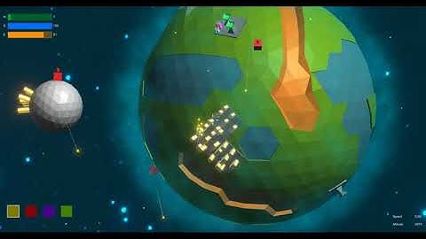 Devlog #9 Orbital Bombardment - new weapons, improved effects and infographics