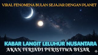 VIRAL‼️PHENOMENON OF MOON ALIGNED WITH PLANET ❓WILL A MAJOR EVENT OCCUR IN THE ARCHIPELAGO ⁉️