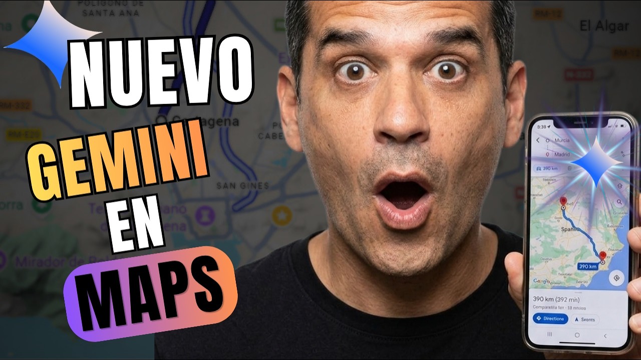 ¡ACTÍVALO YA! Gemini YA está en Google Maps y la Navegación cambia para ...