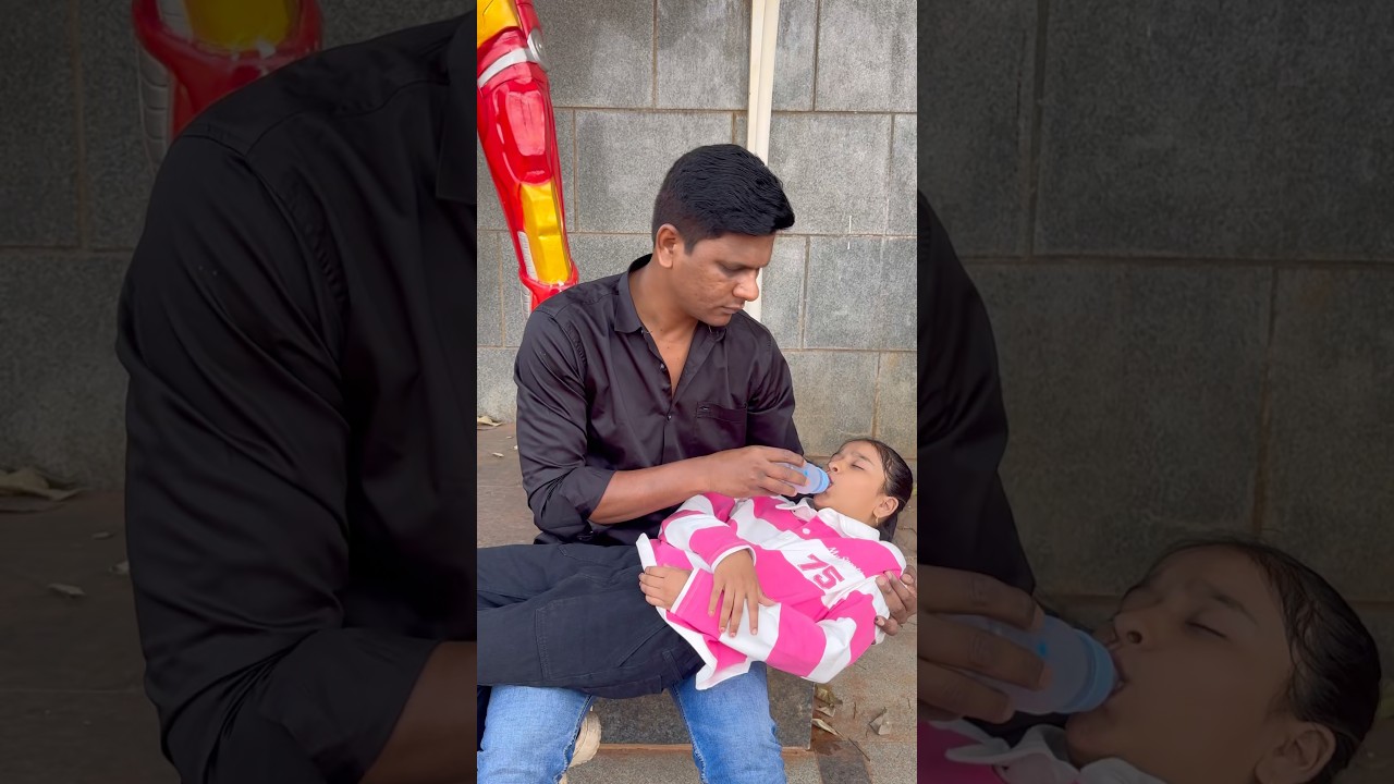 Cute baby ready to milk 🍼😜😂 #shorts