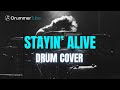 How to play "Stayin' Alive" (Bee Gees) on drums | Stayin' Alive drum cover