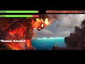 Moana (2016) Final Battle with healthbars 2/2