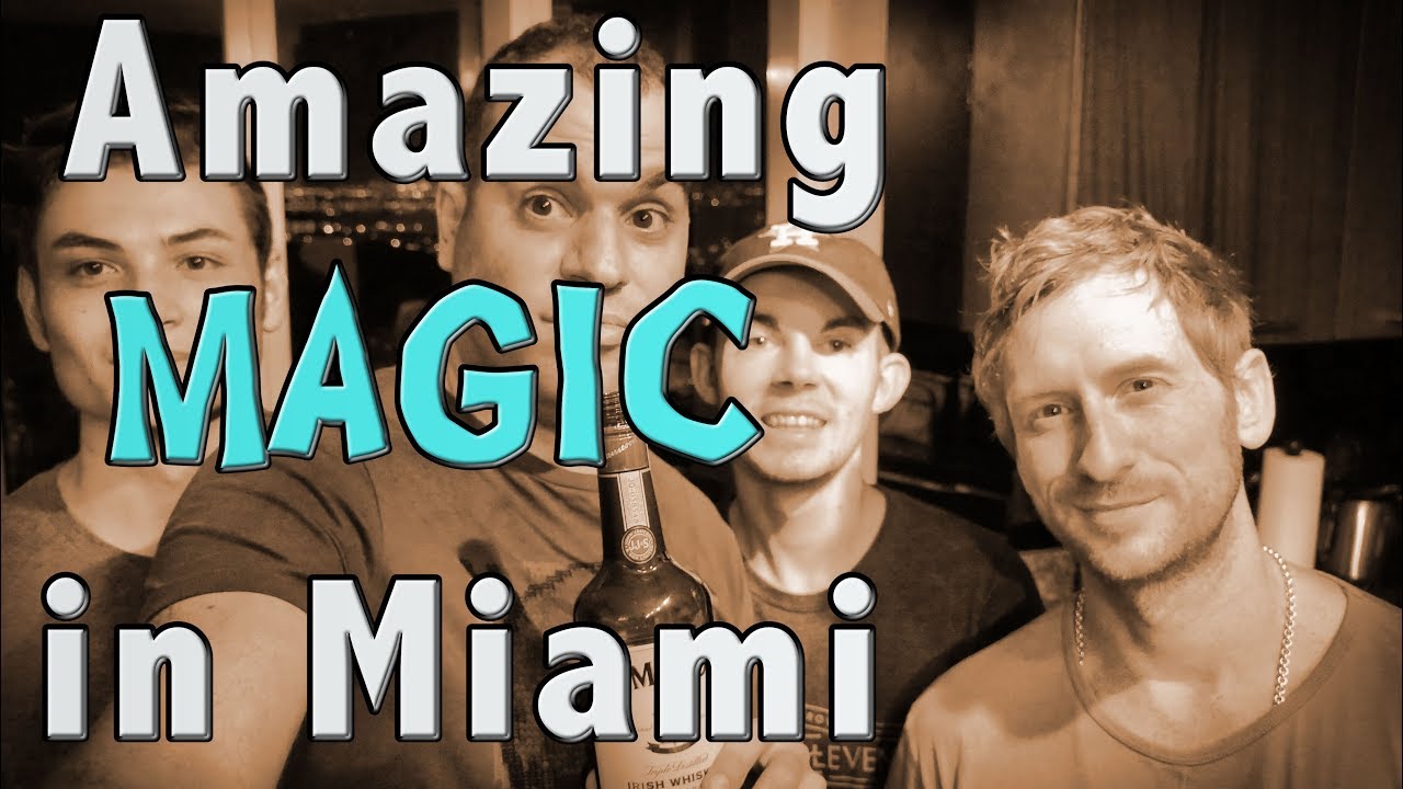 Magicians Fool Each Other/ Miami Hangout !
