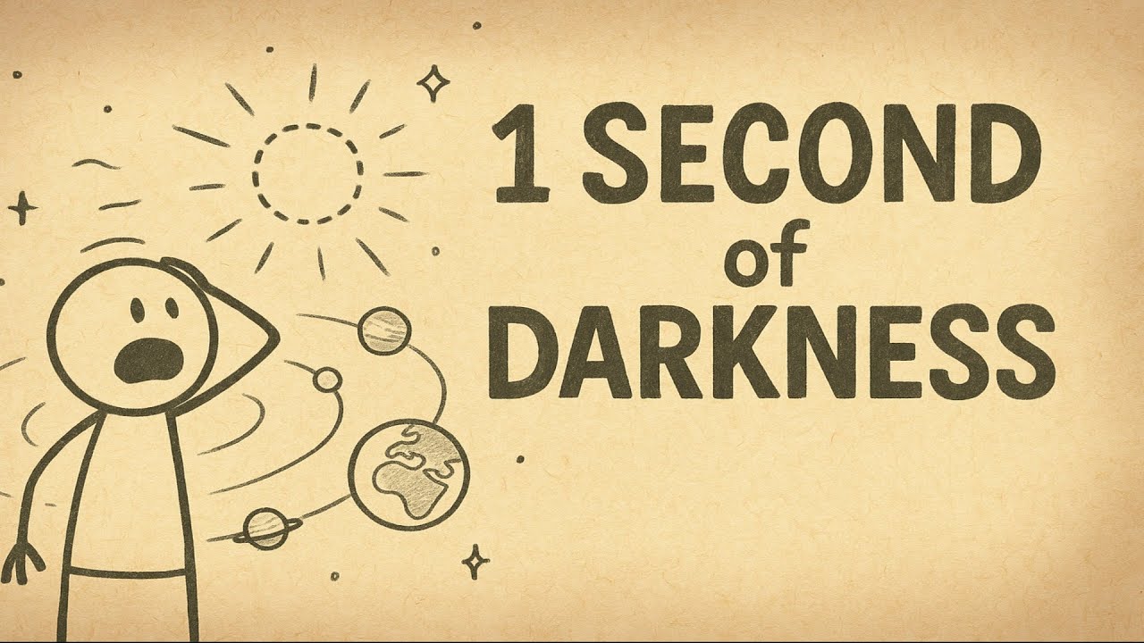 What if the Sun disappeared for exactly one second?