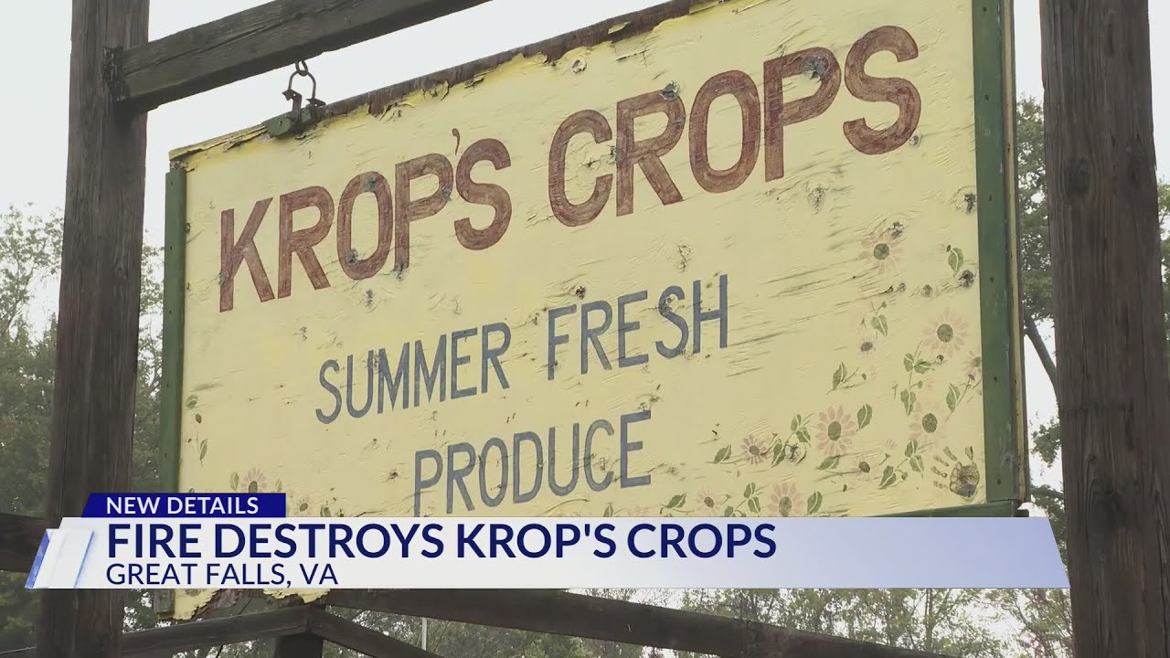 Fire destroys Krop's Crops in Virginia
