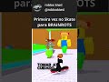 PRIMEIRA VEZ NO SKATE ROBLOX #roblox #humor #jogos