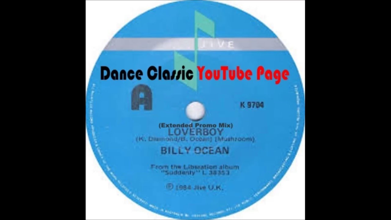 Billy Ocean - Loverboy　貴重 リミックス CD Billy Ocean – Loverboy (Extended Club Remix) [Vinile 12