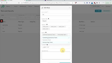 Implementing Presets Data Access Roles in Cube