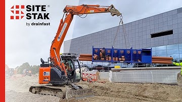 SiteStak used on Harwell VMIC Construction Project by Entex
