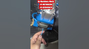 Pneumatic Wire Stripping Machine//Gb Machinery World//3Fn//Contact-+91-9821666286