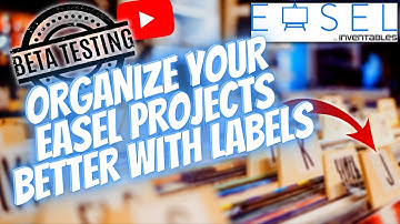 Easel Project Labels - Simple & Easy