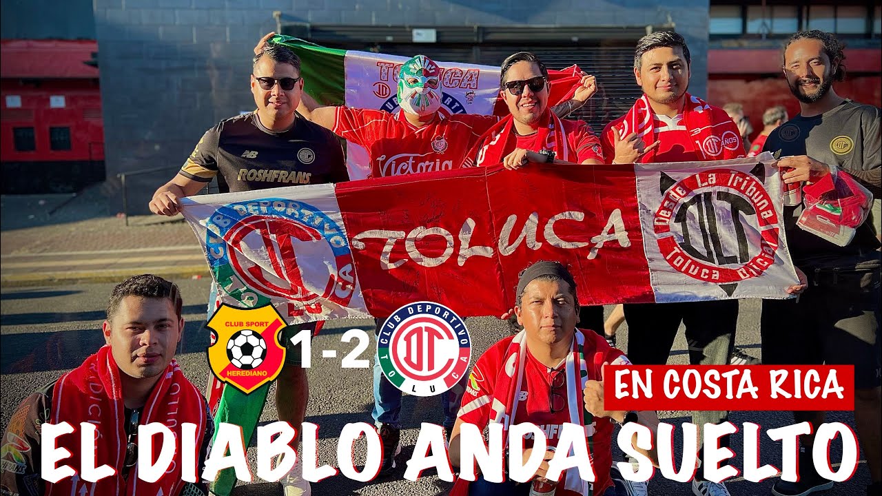 ¡PURA VIDA! 🇨🇷 (Herediano 1-2 Toluca) CONCACAF Champions Cup