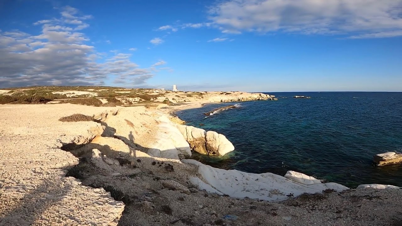 Cyprus on a Motorcycle at White stones Agios Alamanou YouTube