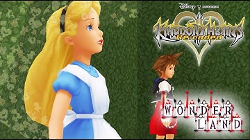 Kingdom Hearts Re:coded I Full Video Cutscenes Part 4 Wonderland