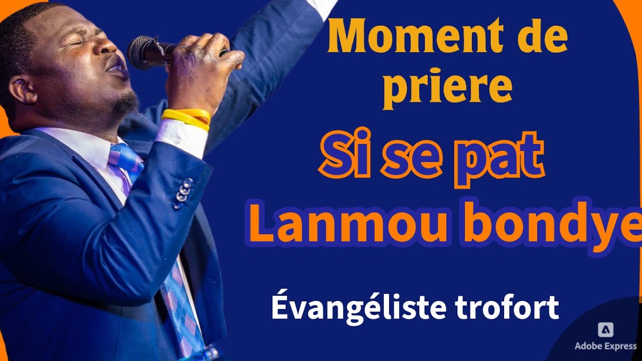 Ki gran amou pou rachete nanm mwen | Beni soit le jour ou j’ai fait | Si kris pat avem koman m ta ye